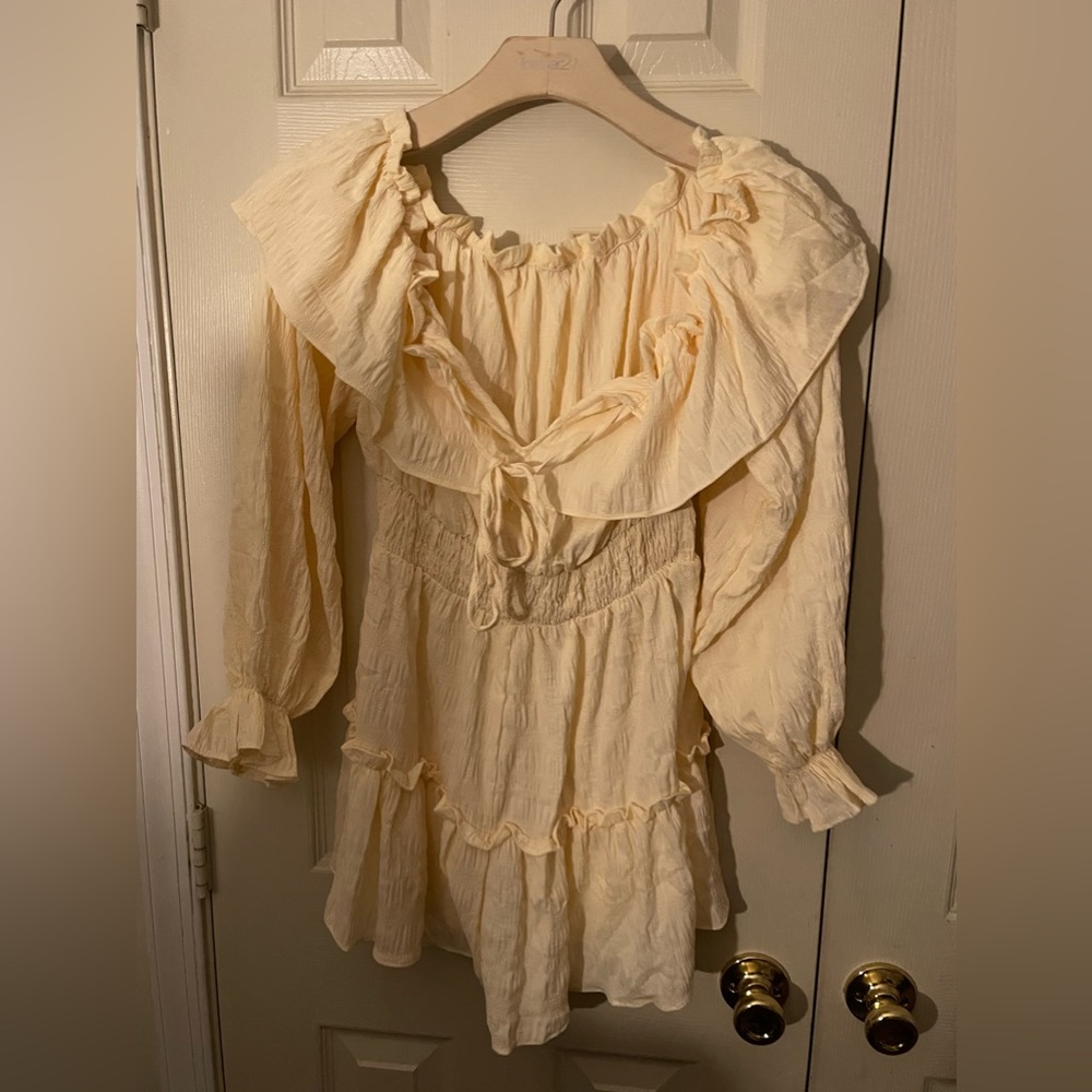 SHEIN French vanilla colored romper
